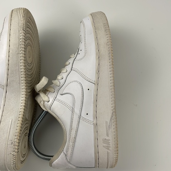 Nike | Air Force 1 '07 Low Top Perforated White Platform Sneaker Sz 7 dd8959-100 - Picture 9 of 15